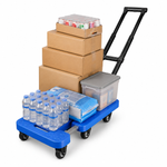 Folding Platform Trolley — 6 Swivel Castors — image 2