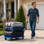 Folding Platform Trolley — 6 Swivel Castors — image 3
